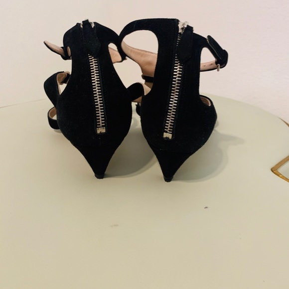 Miu Miu Black Strappy Leather Sandals Italy 40,5 - Picture 5 of 8